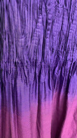Issey Miyake N/S Pleated Gradient Dress