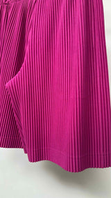 Homme Plisse Pleated Wide Easy Shorts