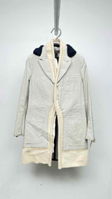 Undercover Knit-hybrid Tech Coat