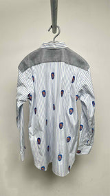 Comme Des Garcons Shirt Tribal-Mask Stripe Shirt