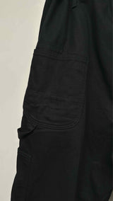 Black Scandal Yohji Yamamoto Oversized Work Baggy Easy Pants