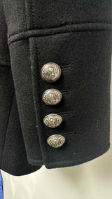 Pierre Balmain Embellished Crystal Military Napoleon Jacket