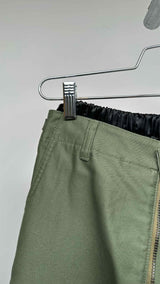Junya Watanabe Pleated Layered Hybrid Cargo Pants