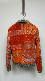 Kapital Reversible Paisley Patchwork Flannel Jacket