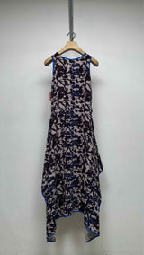 Zero Maria Cornejo N/S Floral Flare Dress