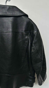 Junya Watanabe Portrait-Collar Leather Jacket