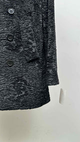 Saint Laurent Faux-fur Double-breast Coat