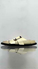 Jil Sander X BIRKENSTOCK Leather Slingback Sandals