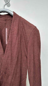 Rick Owens Lilies Belted Wrapped Padded Sunday Jacket