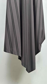 Issey Miyake N/S Stripe Asymmetrical Wide Dress