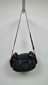 Marni Studded Multi-fabric Shoulder Bag