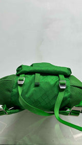 Bottega Veneta Intrecciato Nylon Backpack