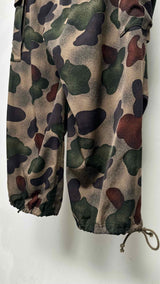 Yohji Yamamoto Pour Homme Wide Cargo Camo Pants