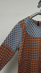 Haat L/S Geometric Dress