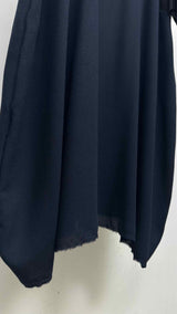 Daniela Gregis S/S Twotone Oversized Wool Dress