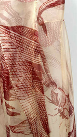 Garygraham422 N/S Giant Toile Floral Dress