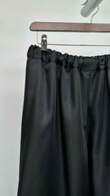 Comme Des Garcons Comme Des Garcons Raffled-bottom Wide Easy Pants