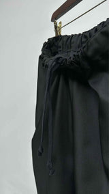 Comme Des Garcons Comme Des Garcons Raffled-bottom Wide Easy Pants