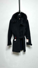 PRADA Sport Fur-collar Tech Coat