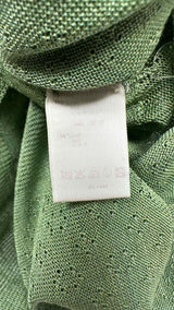 Louis Vuitton Scarf-neck Mesh Sweater