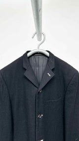 Comme Des Garcons Homme Stand-collar Wool Coat