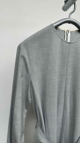 Peter Do L/S Belted Long Dress