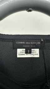 Comme Des Garcons Homme Plus Front Cut-Out Pattern T-shirt