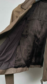 Rick Owens Cropped Leather Riders Jacket