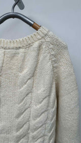 Simone Rocha Oversized Cut-out Cable Sweater