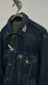 Mihara Yasuhiro Distressed Denim Jacket