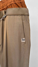 Mihara Yasuhiro Layered Waist Wide Easy Pants