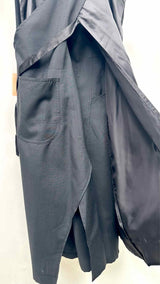 Junya Watanabe N/S Satin-lace Apron Docking Dress