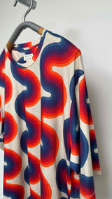 Dries Van Noten X Verner Panton Wavy-stripe T-shirt