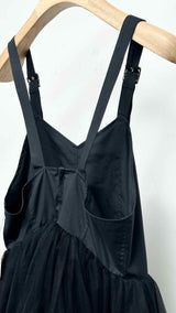 Women's Noir Kei Ninomiya N/S Buckled Tulle-Over-lay Dress