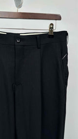 Comme Des Garcons Homme Plus Double-faced Jacquard-stripe Pants