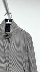 Tom Ford Leather-trim Houndsthooth Jacket