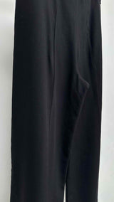 Marithé + François Girbaud Belted Side Pin-stripe Wide Pants