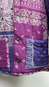 Kapital Kountry Patchwork Paisley Bandana Quilted Jacket