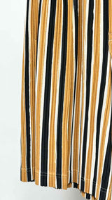 Homme Plisse Pleated Stripe Easy Shorts