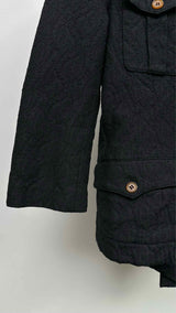 Comme Des Garcons Jacquard Military Jacket