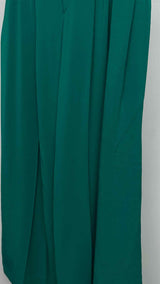 Issey Miyake Pleated-waist Flare Wide Back-slit Wide Easy Pants