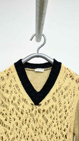 Dries Van Noten V-neck Front-open Knit Sweater
