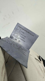 Comme Des Garcons Homme Plus Cropped Drop-Crotch Pin-Stripe Pants