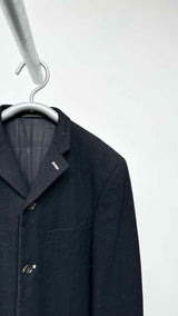 Comme Des Garcons Homme Stand-collar Wool Coat