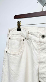 Margiela Fringed Wide Jeans