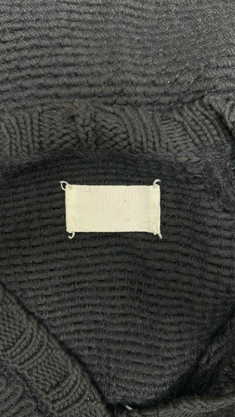 Margiela Mohair Mesh Detailed Cardigan