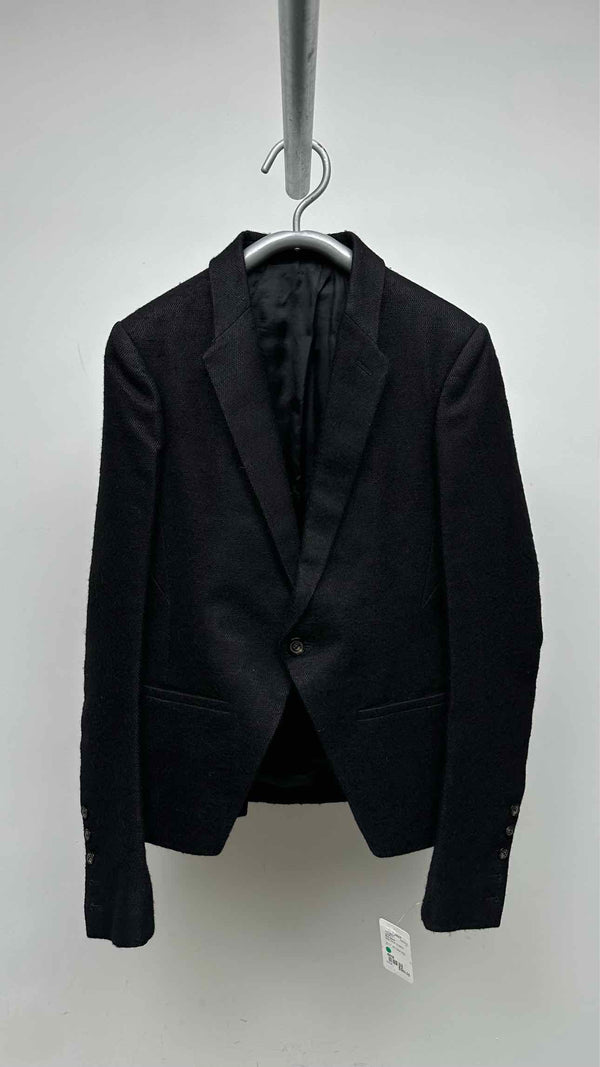 Rick Owens Fuzzy Wool Tailor Jacket