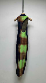 PH5 Huxlee Wavy Flower Print Maxi Dress