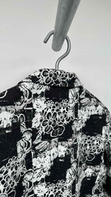 Comme Des Garcons Homme Plus Floral Blazer Jacket