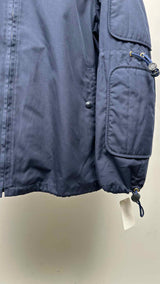 Thom Browne Sleeve Paneled Zip-up Jacket